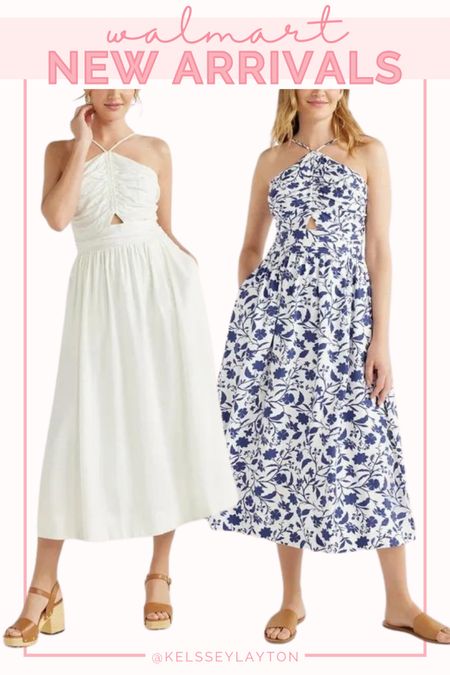 Walmart new arrival, midi dress with cut out 

#LTKfindsunder50 #LTKstyletip #LTKSeasonal