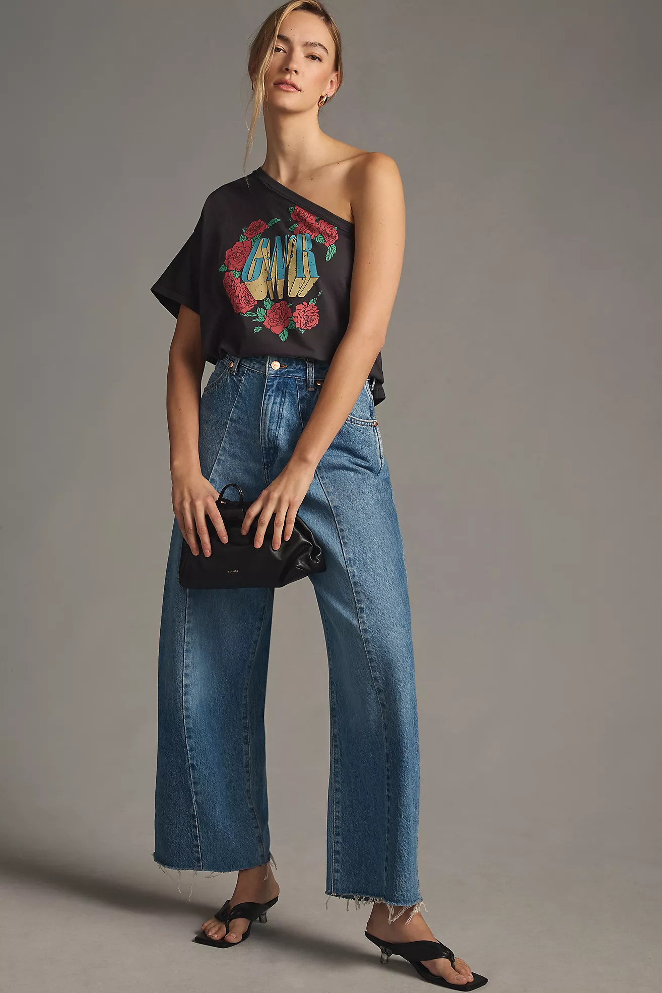 Pilcro One-Shoulder Tee | Anthropologie (US)