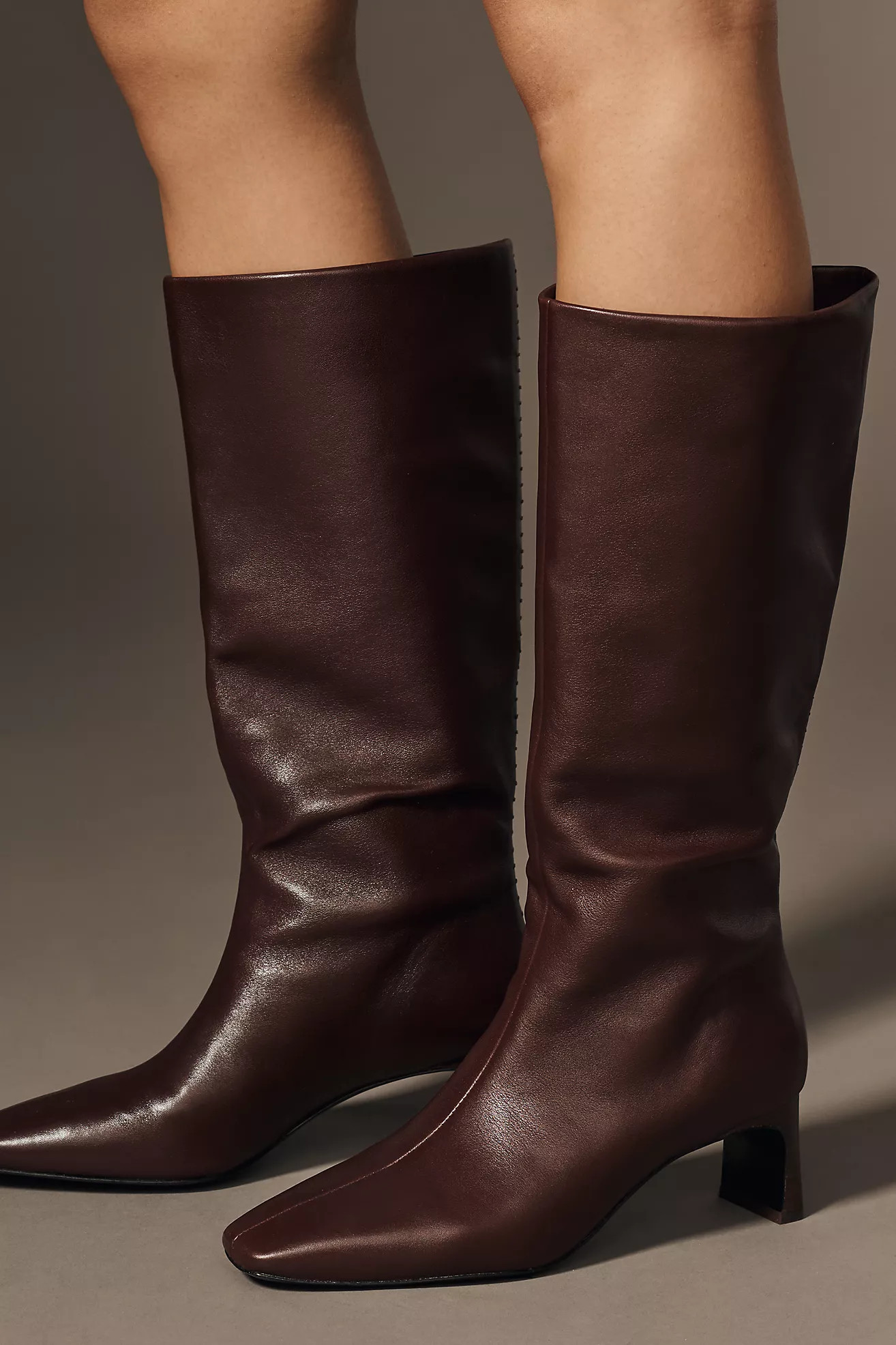 rag & bone Astor Scrunch Pointed-Toe Boots | Anthropologie (US)