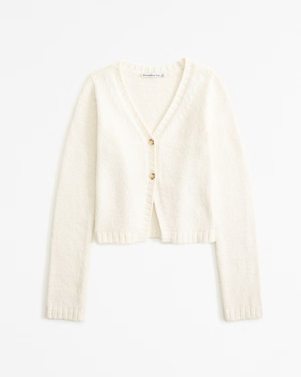 Textural Cardigan | Abercrombie & Fitch (US)