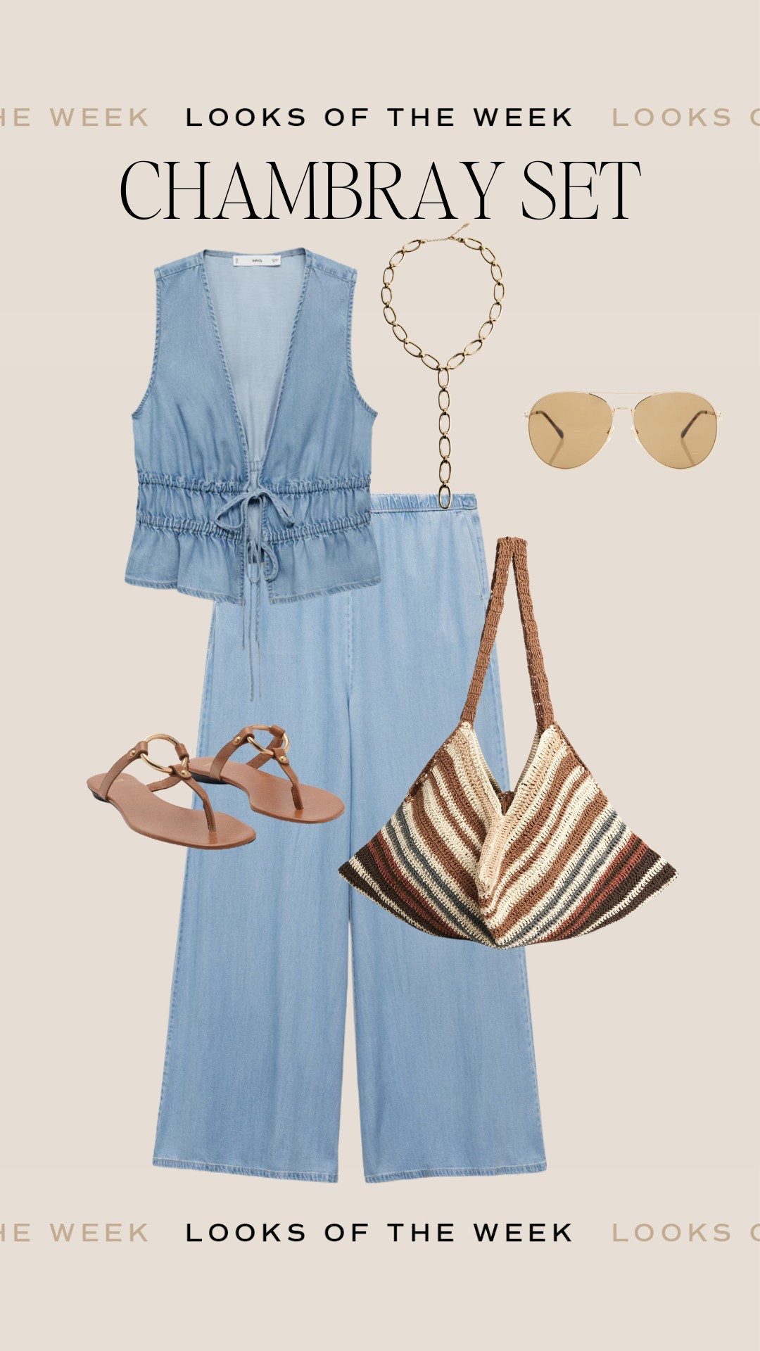The cutest chambray for summer 

#LTKTravel #LTKFindsUnder100