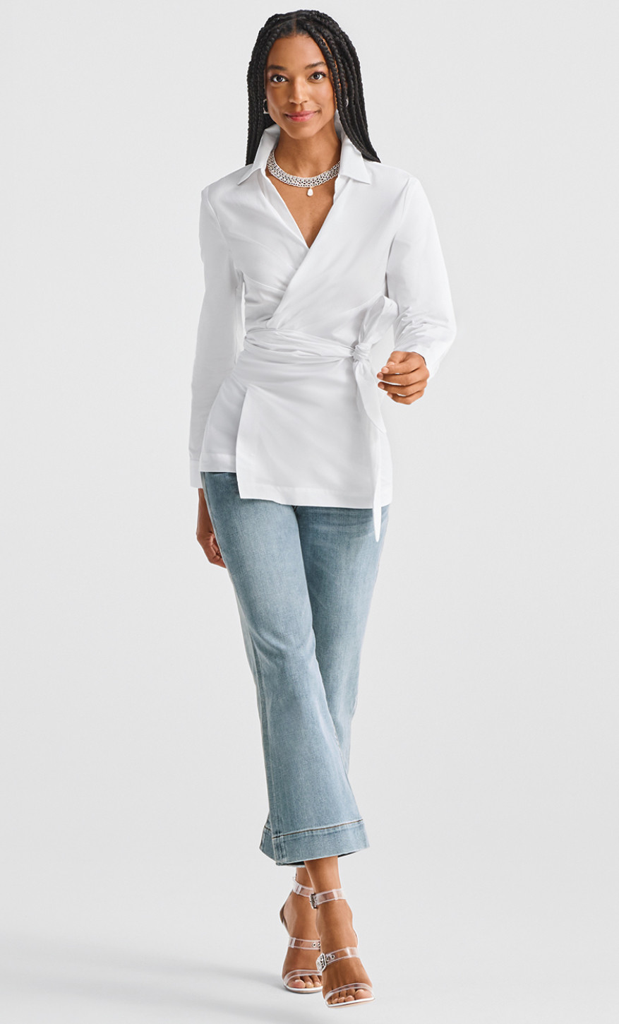 Highlife Wrap Shirt - cabi Spring 2023 Collection | cabi
