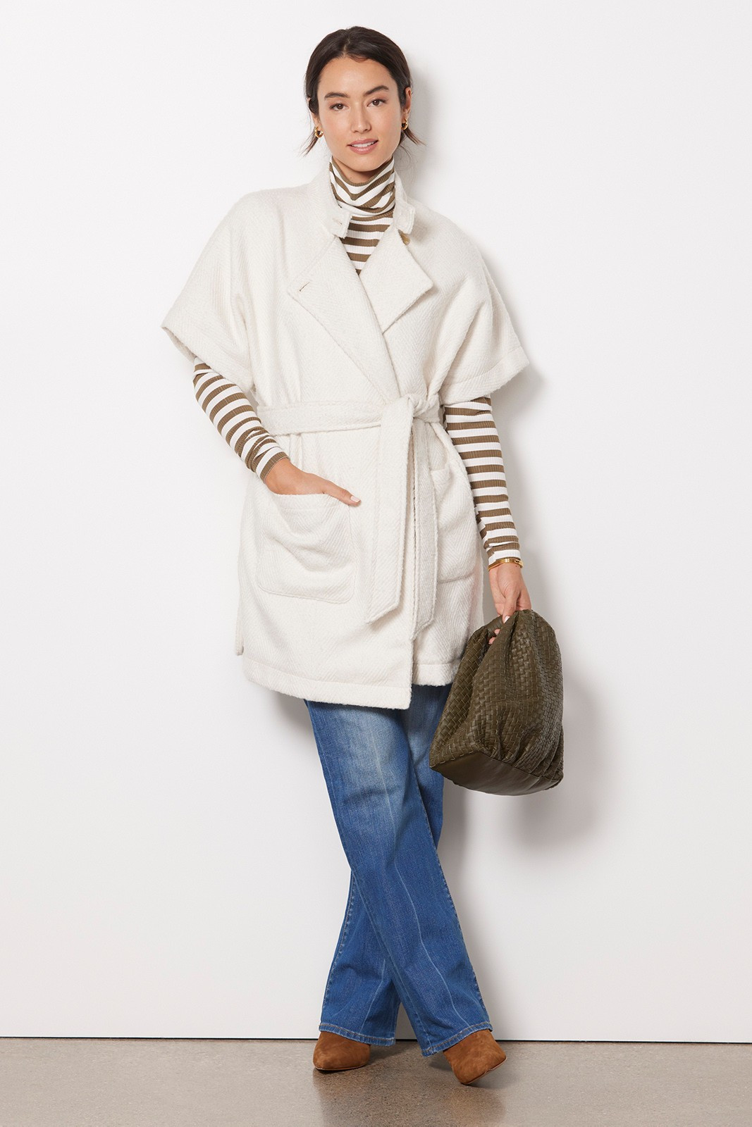 SANCTUARY Cocoon Wrap Coat | EVEREVE | Evereve