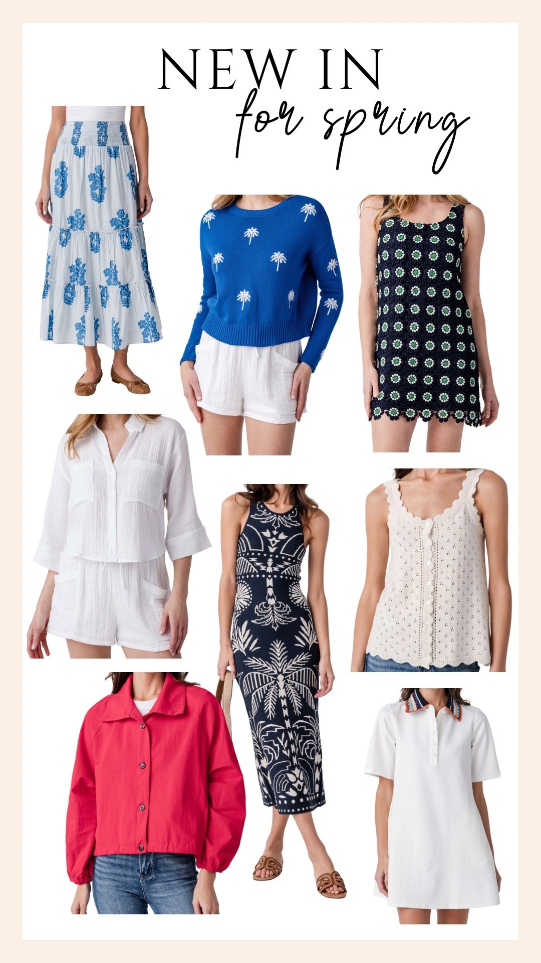 New in for spring 2026! Spring favorites I am loving. 

#LTKSeasonal #LTKootd #LTKgrwm