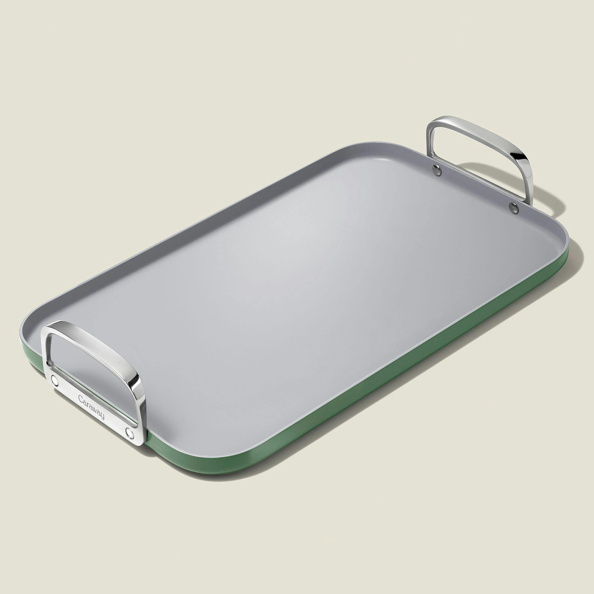 Caraway Double Burner Griddle Sage | Caraway