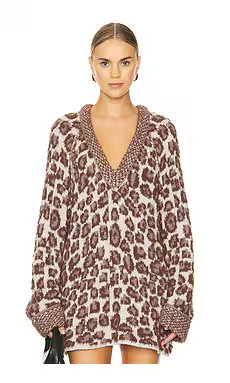 Free People Little Animal Pullover in Grey Antler Combo from Revolve.com | Revolve Clothing (Global)