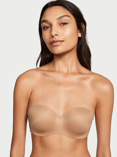 Bare Lightly Lined Smooth Strapless Bra, Beige, 32G - Women's Bras - Victoria's Secret | Victoria's Secret (US / CA )