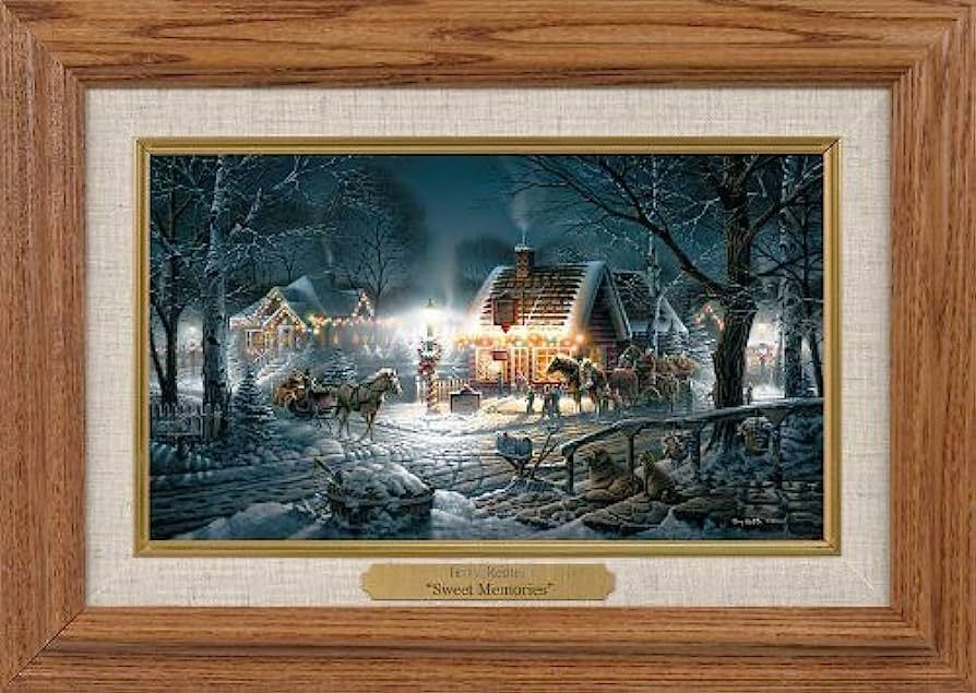 Wild Wings Sweet Memories Framed Oak Collage by Terry Redlin | Amazon (US)