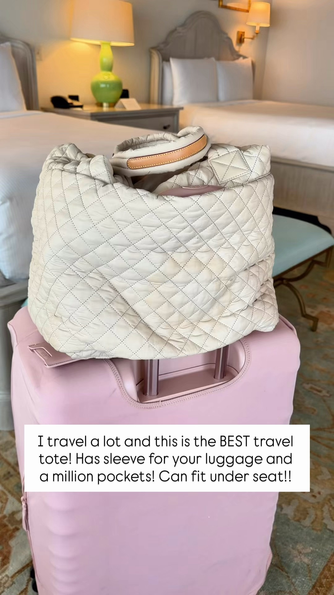 I travel a lot and this is the best travel tote! Has a million pockets and sleeve for your luggage! MZ Wallace large tote.

#LTKootd #LTKTravel #LTKdayinmylife