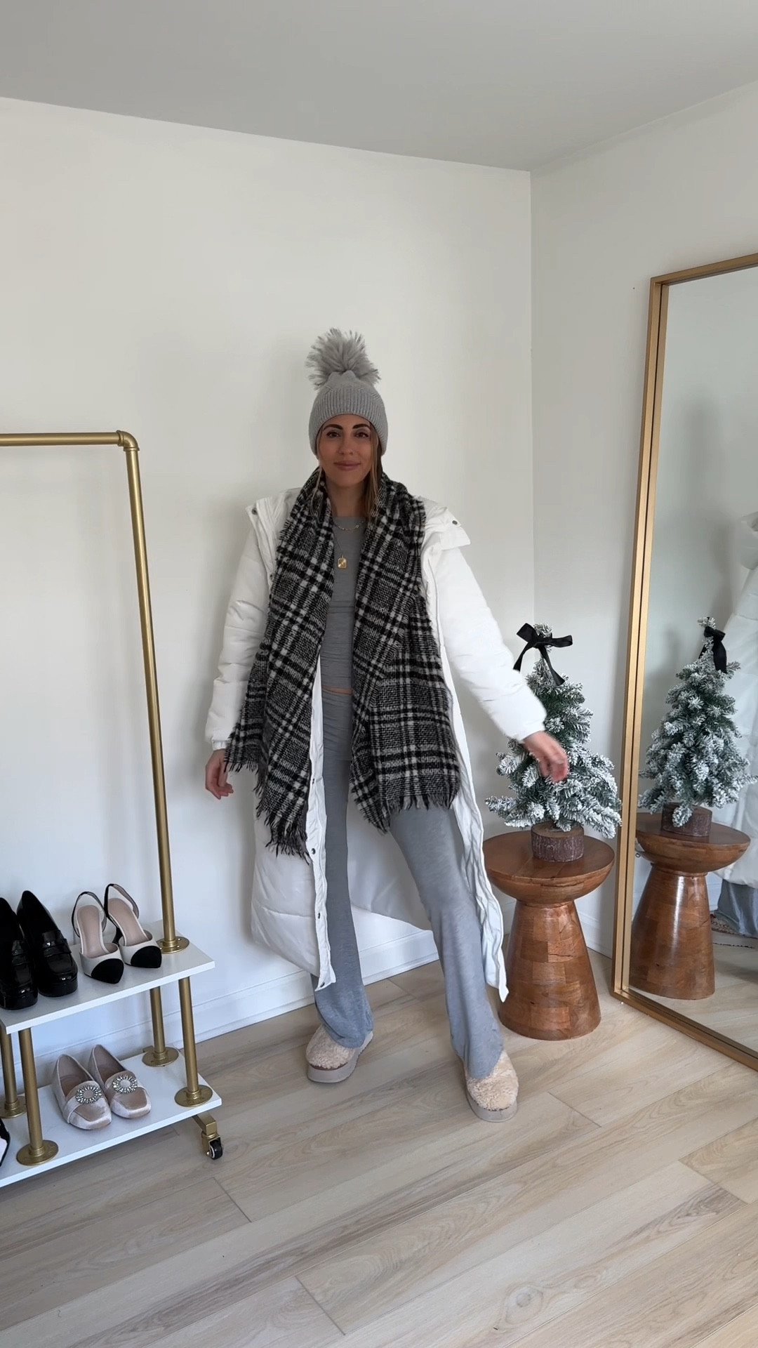 Comfy winter outfit — two piece fitted lounge set (small) and oversized white puffer jacket (small) 

Winter style | casual winter outfits | skims | Amazon jacket | Amazon Loungewear | Amazon fashion | what to wear this winter 

#LTKfindsunder50 #LTKVideo #LTKSeasonal