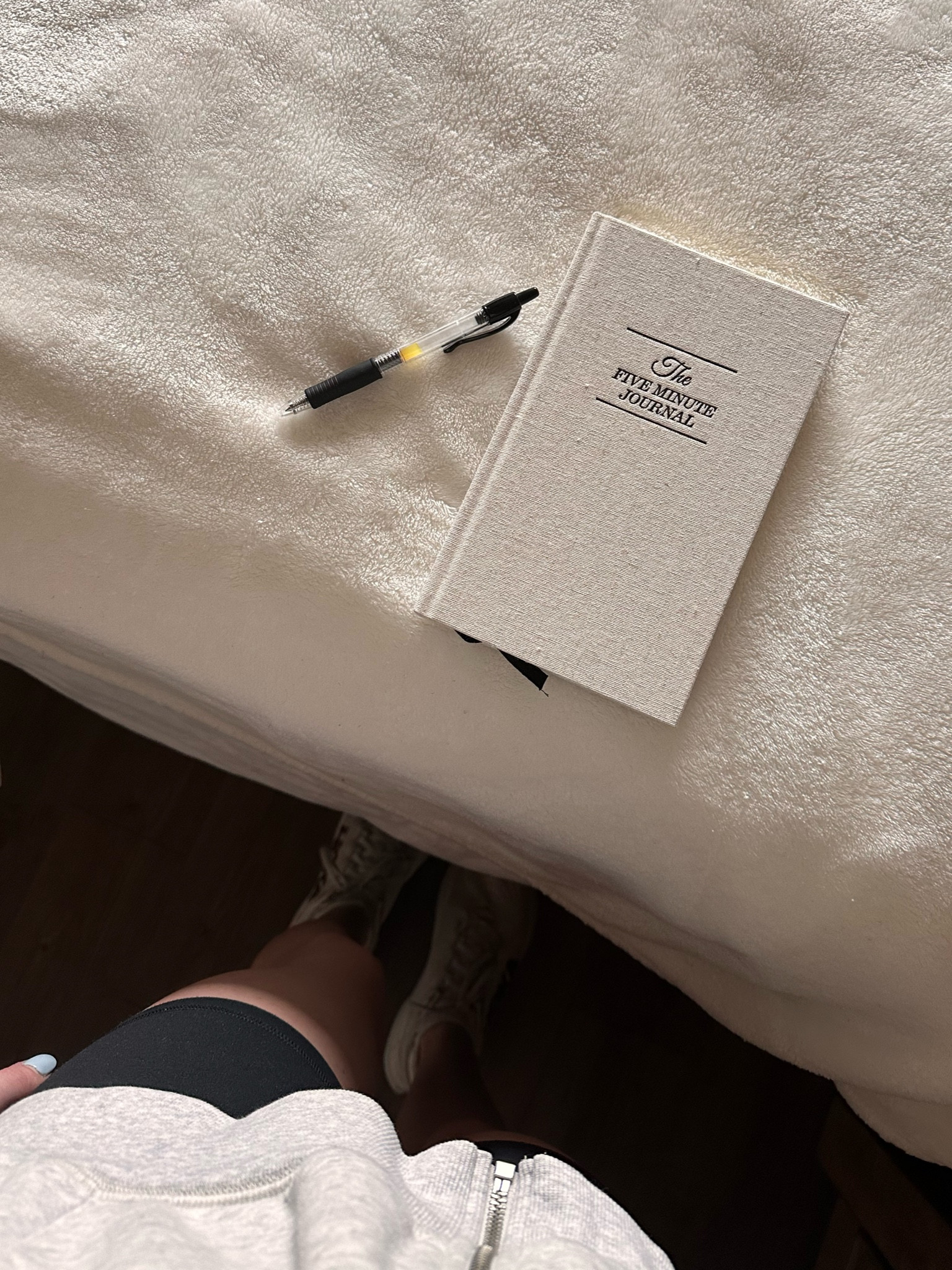 every morning & night i write in my The Five Minute Journal! i love how it reminds me each day to express gratitude and have some goal setting & reflection time. I’ve linked it on amazon!

#LTKfindsunder50 #LTKGiftGuide #LTKhome