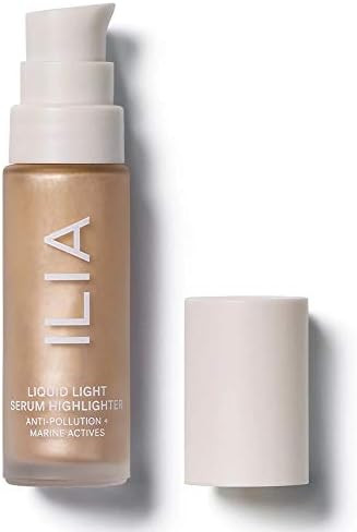 ILIA - Liquid Light Serum Highlighter | Cruelty-Free, Vegan, Clean Beauty (Nova (Soft Gold)) | Amazon (US)