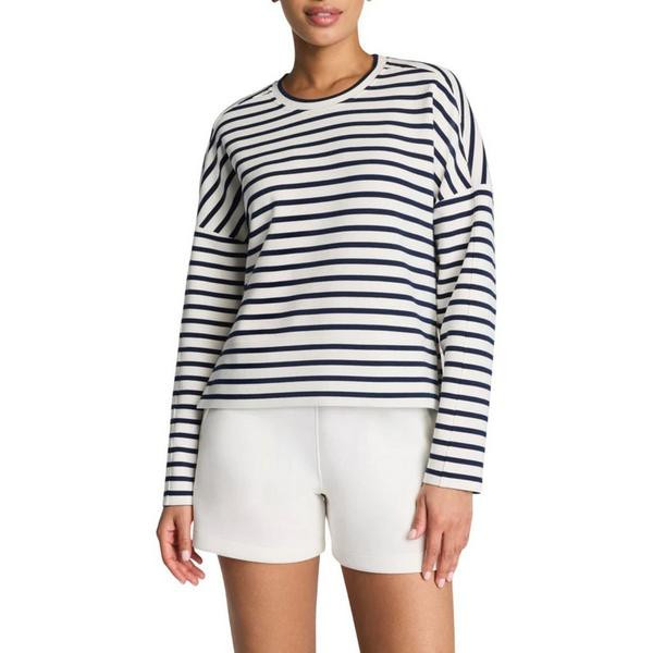 Women's Spanx AirEssentials Long Sleeve Crewneck Sweatshirt | Scheels Sports