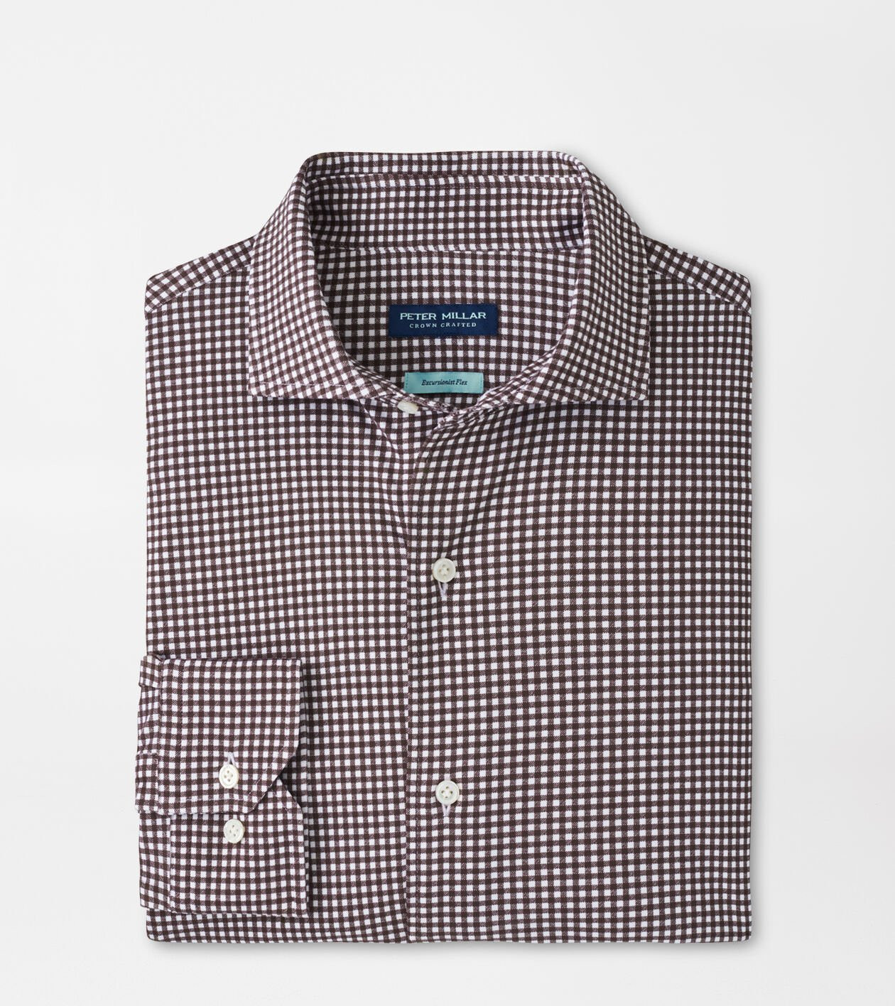 Excursionist Flex Gingham Sport Shirt | Peter Millar