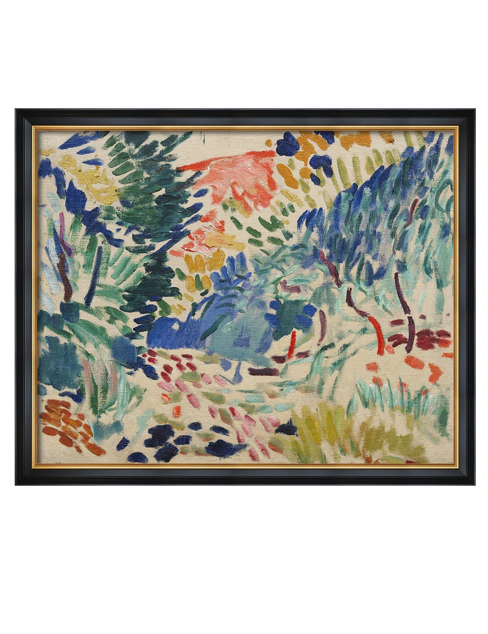 In Landscape at Collioure by Henri Matisse, Classic World Famous Painting on Cotton Canvas Wallar... | Wayfair North America