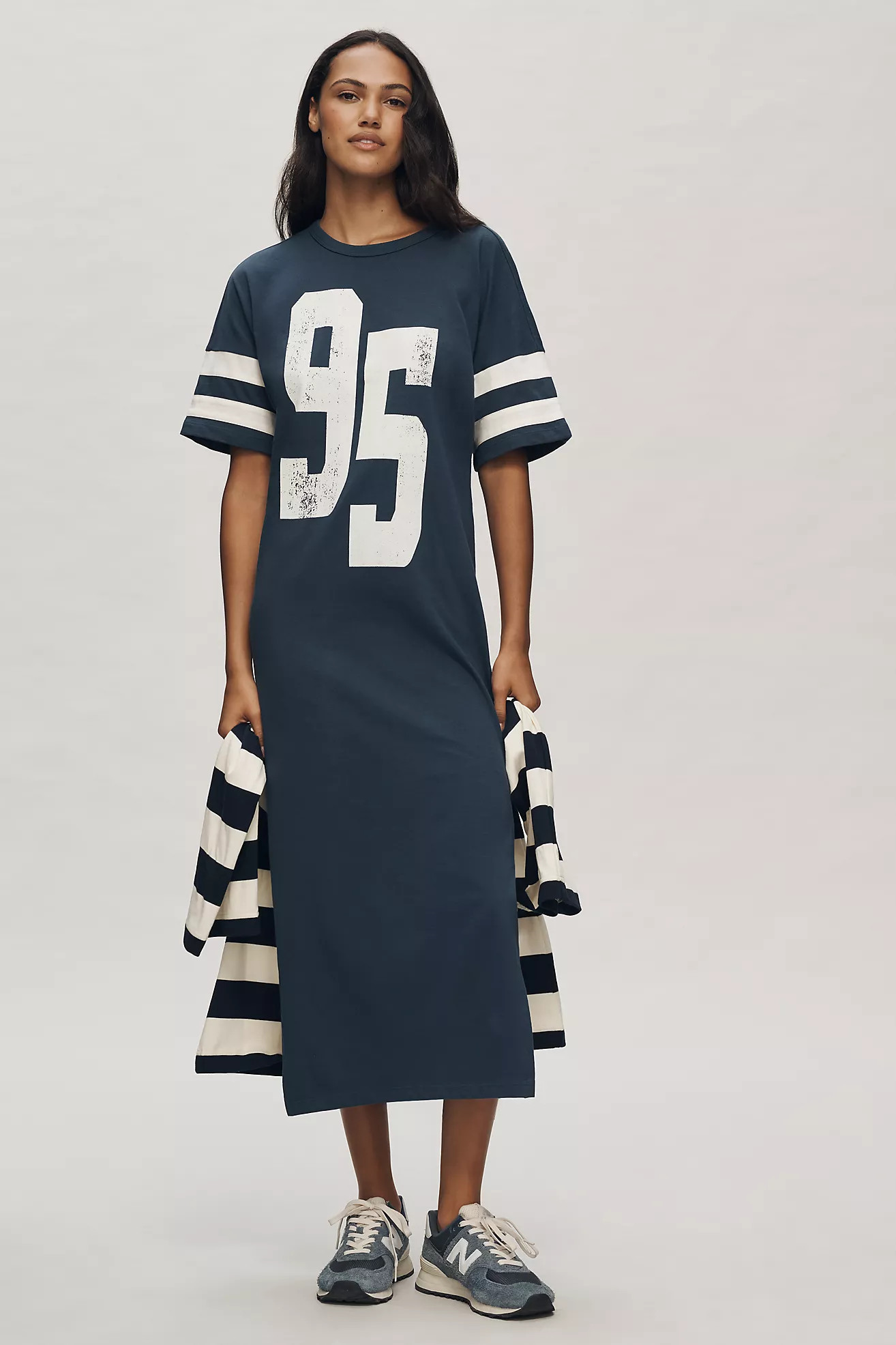 Daily Practice Graphic T-Shirt Midi Dress | Anthropologie (US)