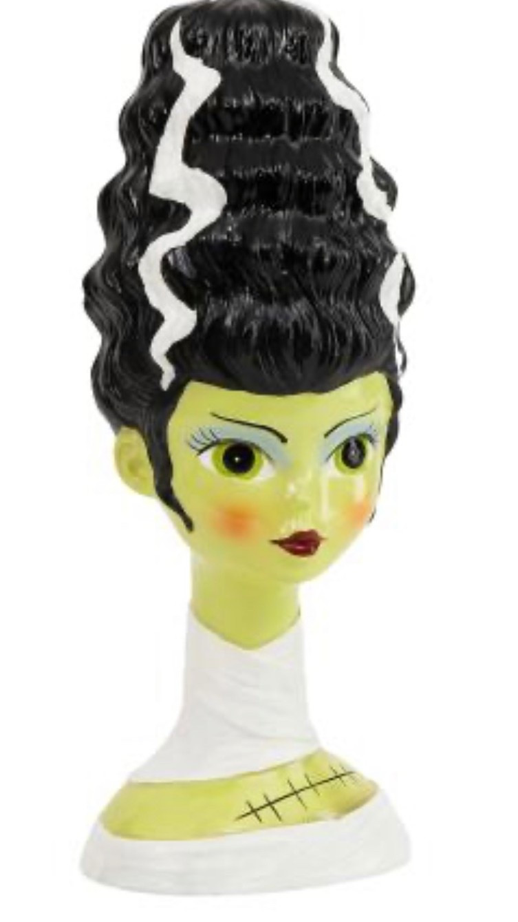 Bride of Frankenstein bust 🤩🤩 She is a beauty. These busts usually go viral and sell out fast in stores! Perfect for Halloween!

#LTKSeasonal #LTKHome