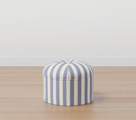 Chris Loves Julia Tufted Ottoman | Pottery Barn Kids