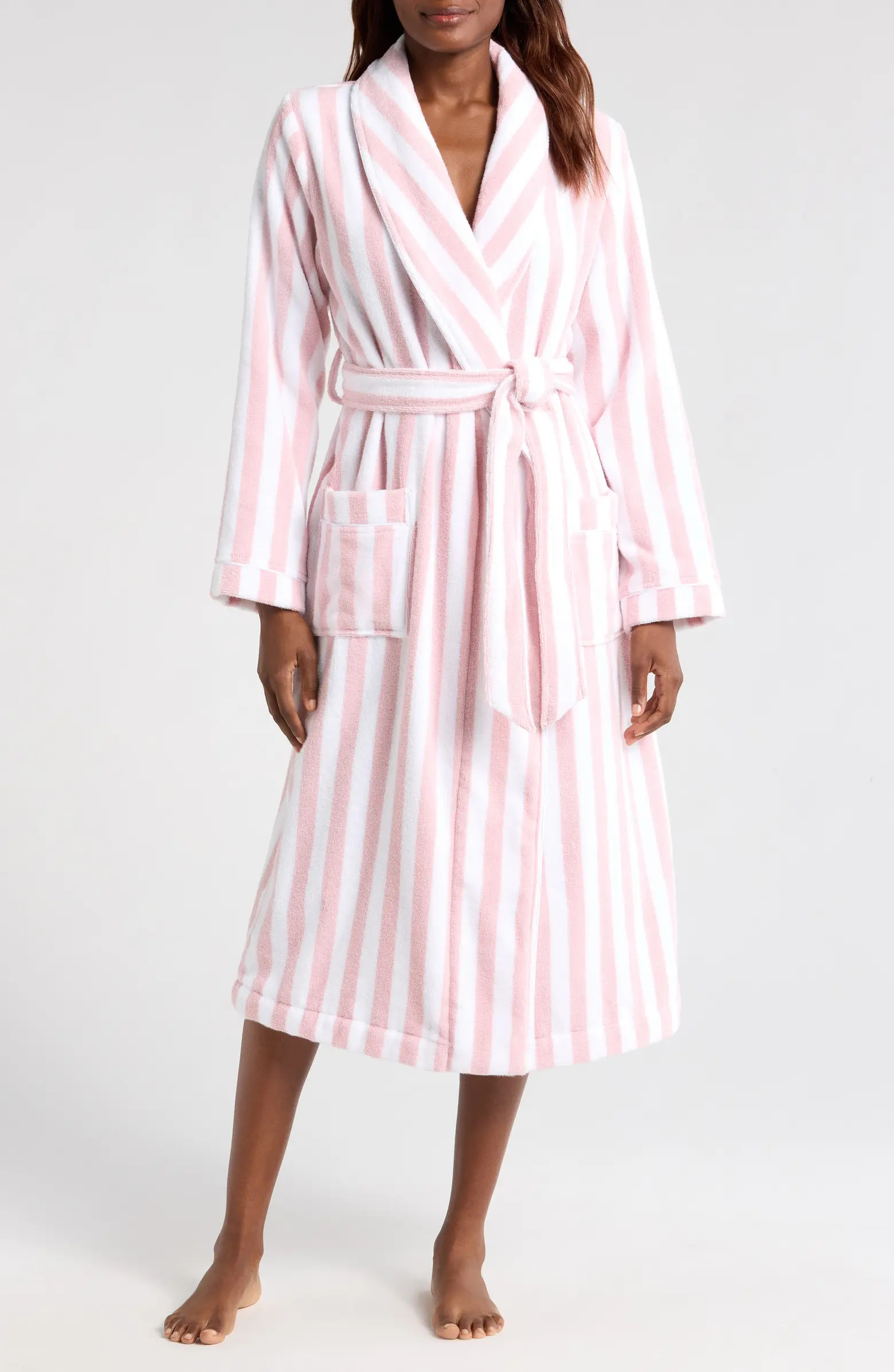 Stripe Hydrocotton Terry Robe | Nordstrom