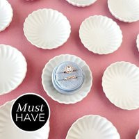 Flat Lay Props, White Ring Dish, Wedding Kit, Styling Flatlay Detail Flat Lay, Small Dish | Etsy (US)