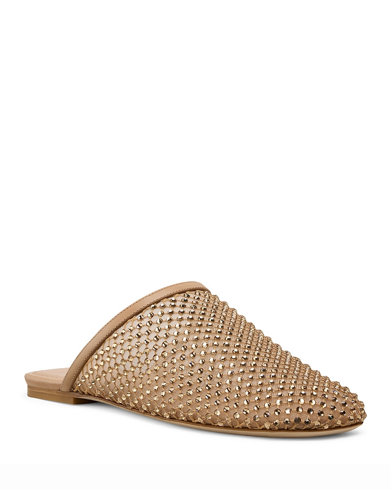 Stuart Weitzman Women's Bareitall Shine Mules | Bloomingdale's (US)