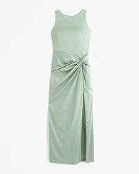 Women's Draped Skirt Maxi Dress | Women's Dresses & Jumpsuits | Abercrombie.com | Abercrombie & Fitch (US)