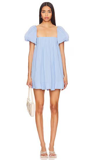 Marina Mini Dress in Blue Bell | Revolve Clothing (Global)
