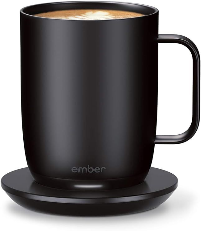 Ember Temperature Control Smart Mug 2, 14 oz, Black, 80 min. Battery Life - App Controlled Heated... | Amazon (US)