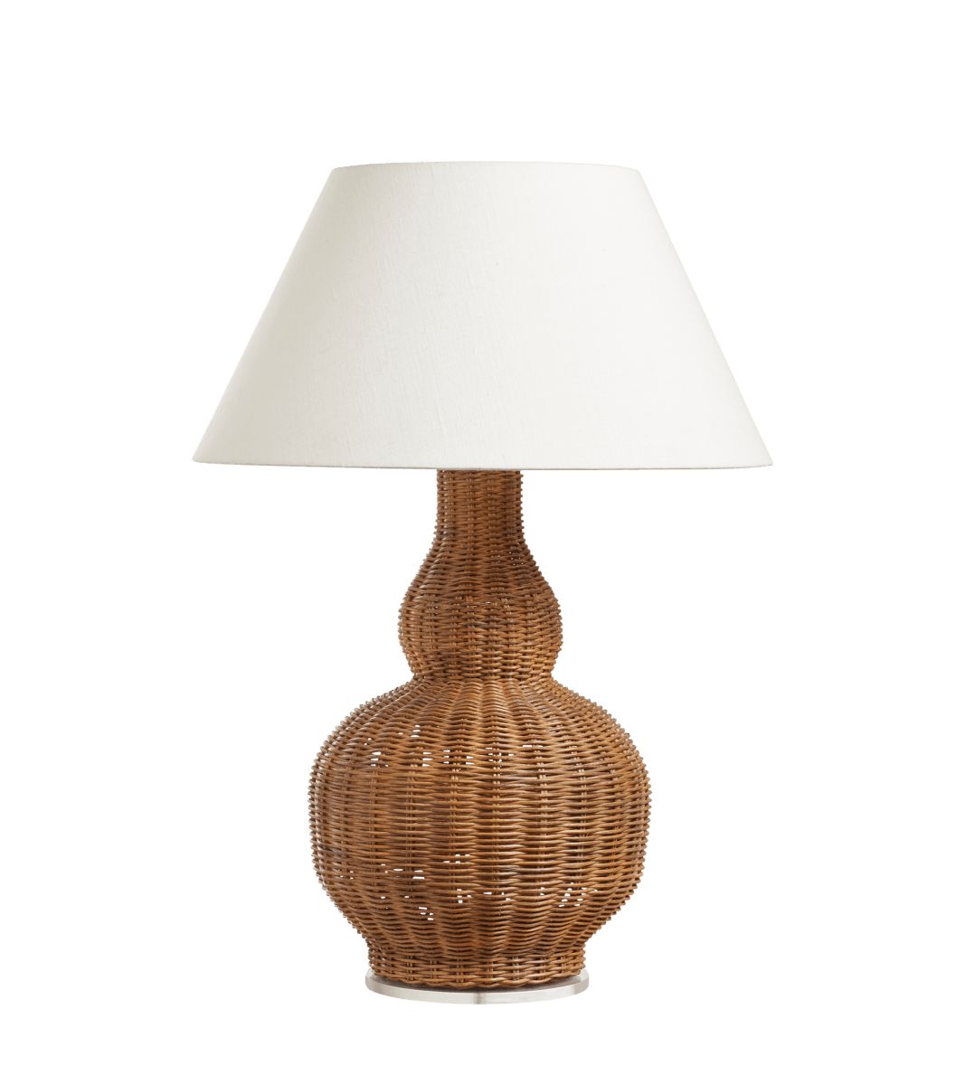 Calabash Rattan Table Lamp - Natural | OKA US