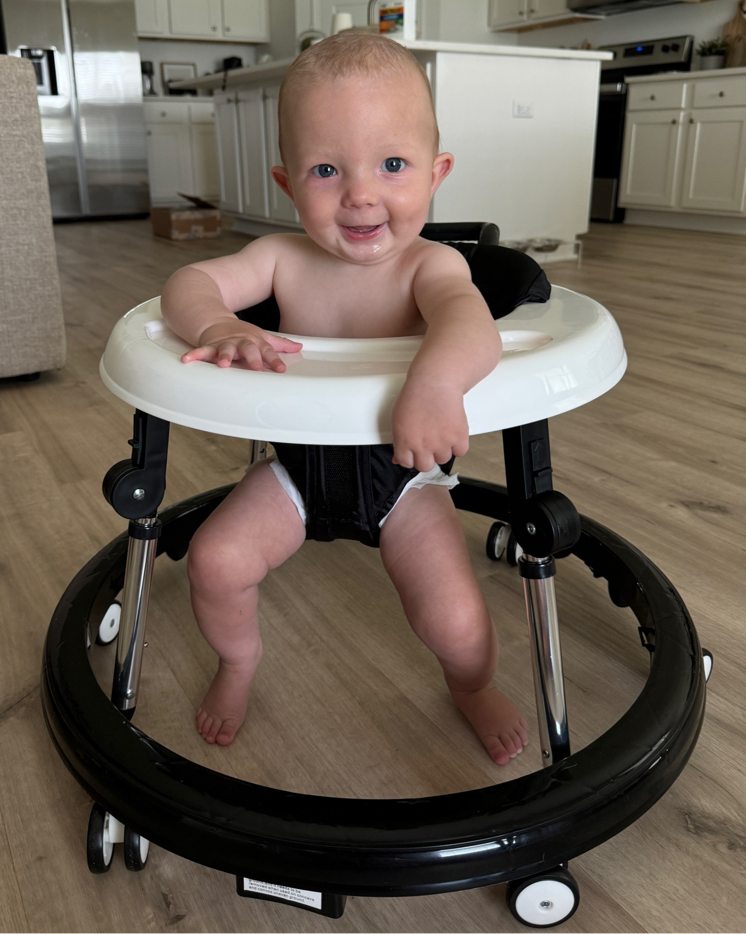 Little man is loving his new walker! 💙

#LTKKids #LTKFindsUnder100 #LTKBaby