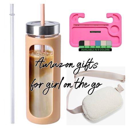 Amazon gifts under 50 for girl on the go

Clear coffee tumbler, lululemon belt bag lookalike, fuzzy belt bag, white belt bag, car tray, fast food car tray 

#LTKunder50 #LTKGiftGuide #LTKHoliday