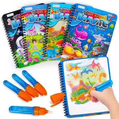 ArtCreativity Reusable Magic Water Coloring Books (Pack of 4) | Target
