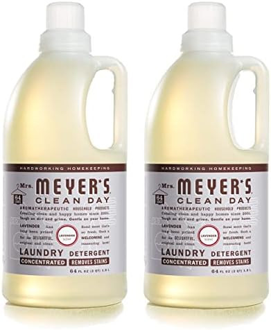 Mrs. Meyer's Liquid Laundry Detergent, Biodegradable Formula Infused with Essential Oils, Lavende... | Amazon (US)