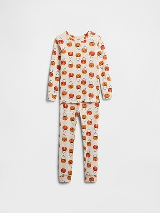 babyGap 100% Organic Cotton Jack O'Lantern PJ Set | Gap Factory