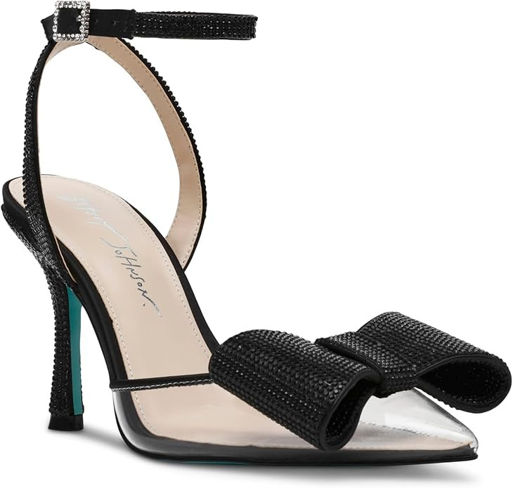 Betsey Johnson Women's Hart Heeled Sandal | Amazon (US)