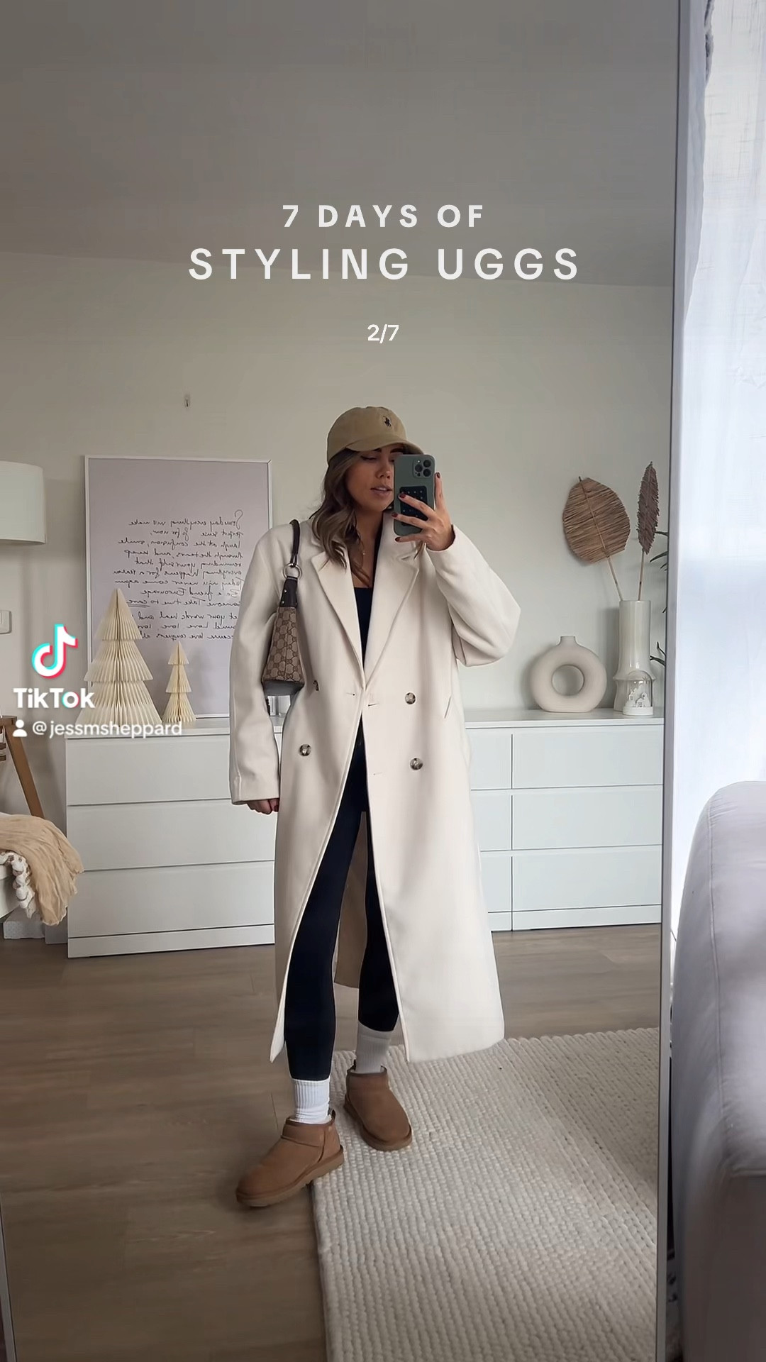 Ways to style ugg boots - wearing uggs - ultra low uggs chestnut - simple neutral outfit  

#LTKeurope #LTKSeasonal #LTKfindsunder100