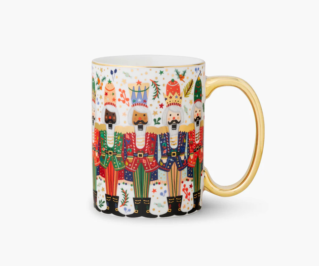 Holiday Porcelain Mug - Nutcracker Brigade | Rifle Paper Co.