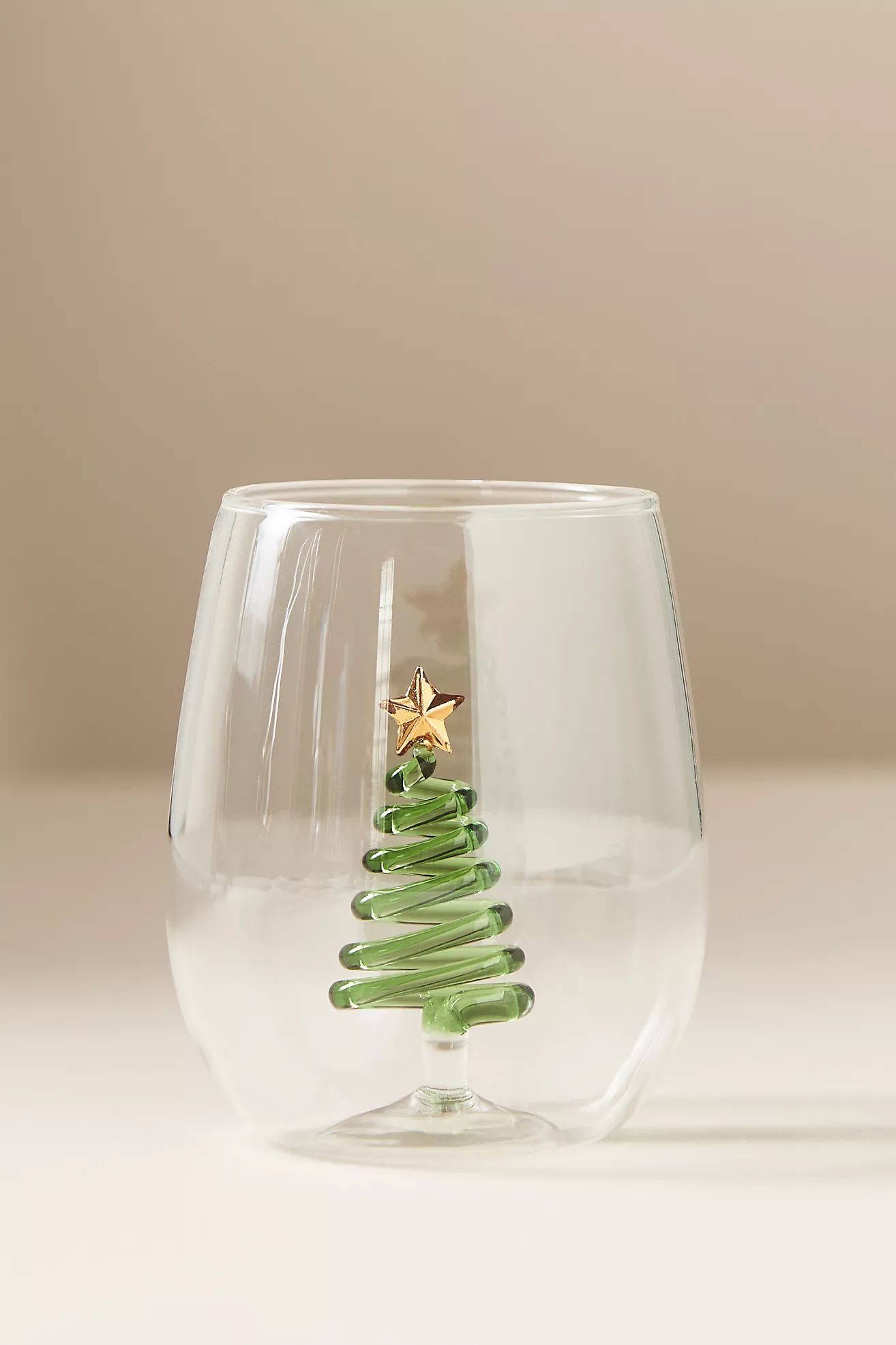 Jolly Icon Stemless Wine Glass | Anthropologie (US)