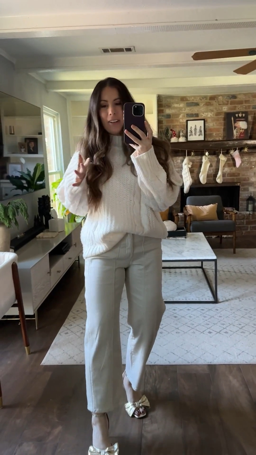 Your elevated casual holiday outfit — you’re welcome!! 

Loving these Walmart jeans from the Jessica Simpson line.  Paired with this chunky knit sweater from Scoop and my heels are also Scoop shoes 🙌🏼🙌🏼



#LTKOver40 #LTKFindsUnder50 #LTKgrwm