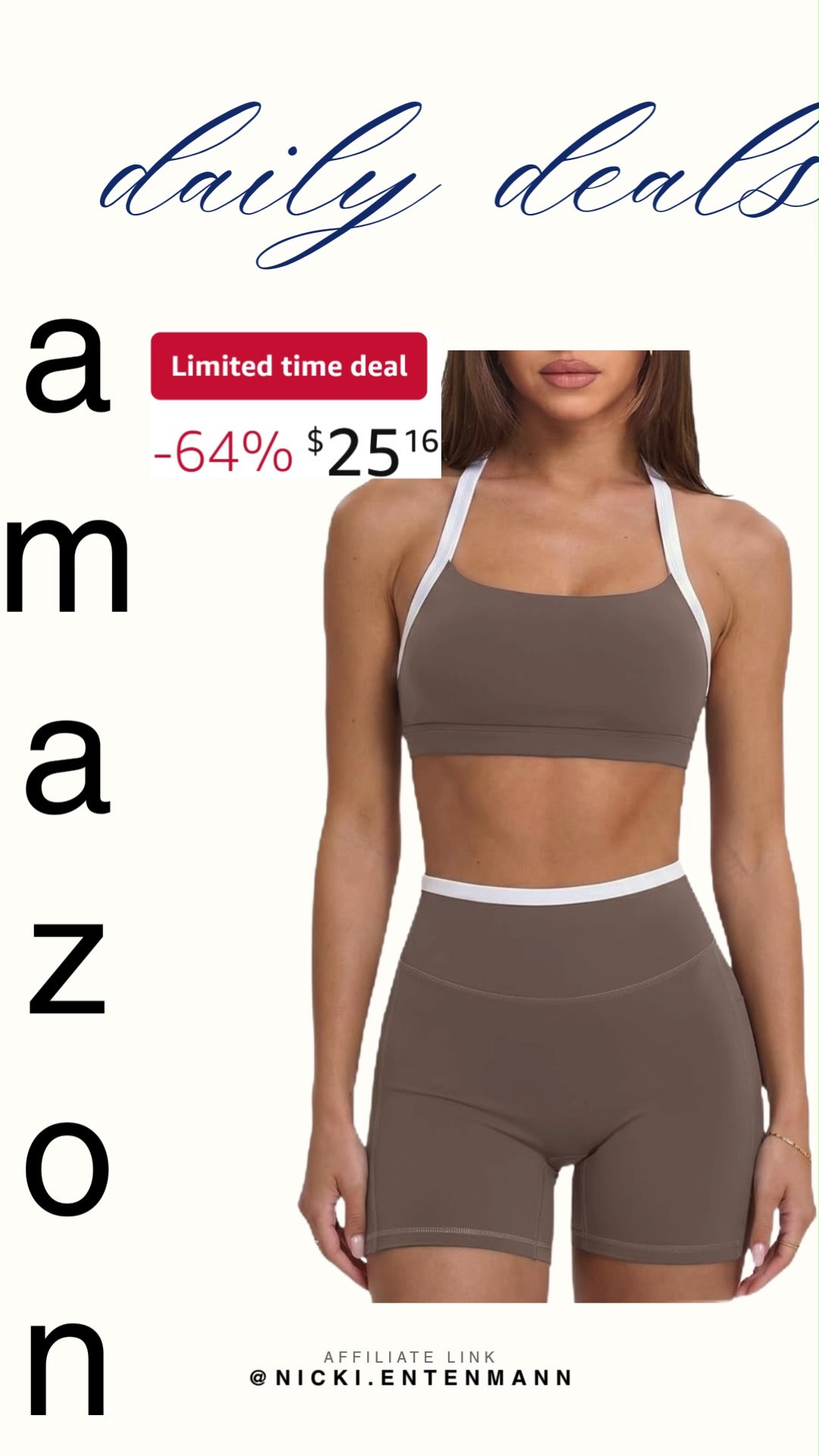 Train smarter with Women's 2 Piece Workout Sets featuring padded sports bra and high waisted shorts with pockets. Designed for comfort and convenience, this set keeps workouts stylish and functional every time. #workoutset #sportsbra #bikershorts #activewear #yogawear #fitnessgear #gymstyle #athleisure #shoppinghaul #modernliving 🏋️‍♀️👟✨ 

 #LTKootd #LTKActive #LTKSaleAlert