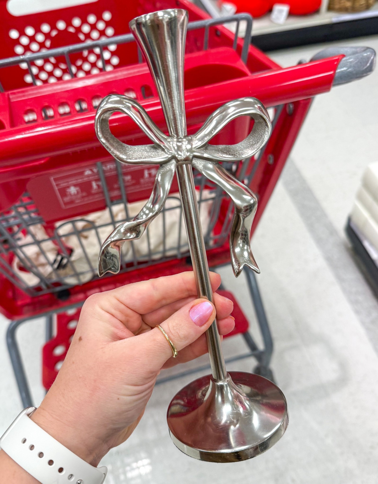 New bow candlesticks 🎀

#LTKHome #LTKSeasonal #LTKFindsUnder50