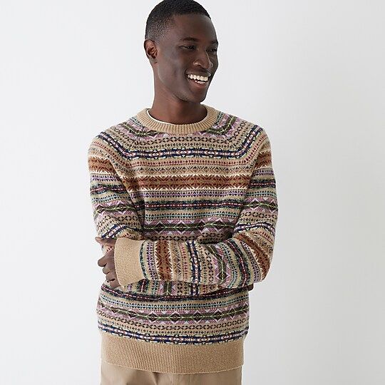 Fair Isle sweater in wool blend | J.Crew US