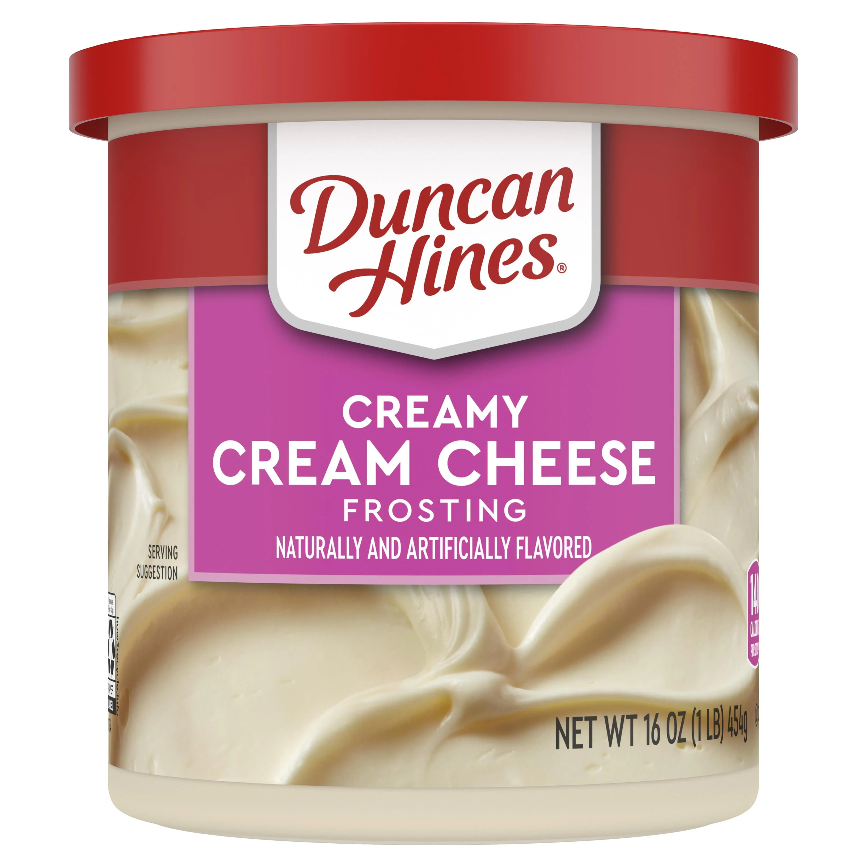 Duncan Hines Classic Cream Cheese Creamy Home-Style Frosting, 16 Oz | Walmart (US)