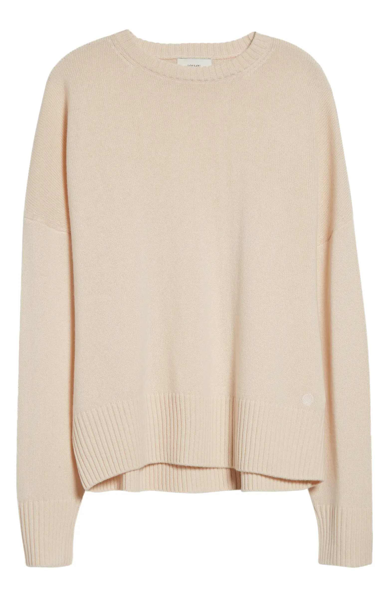 LOULOU DE SAISON Anton Cashmere Crewneck Sweater | Nordstrom | Nordstrom