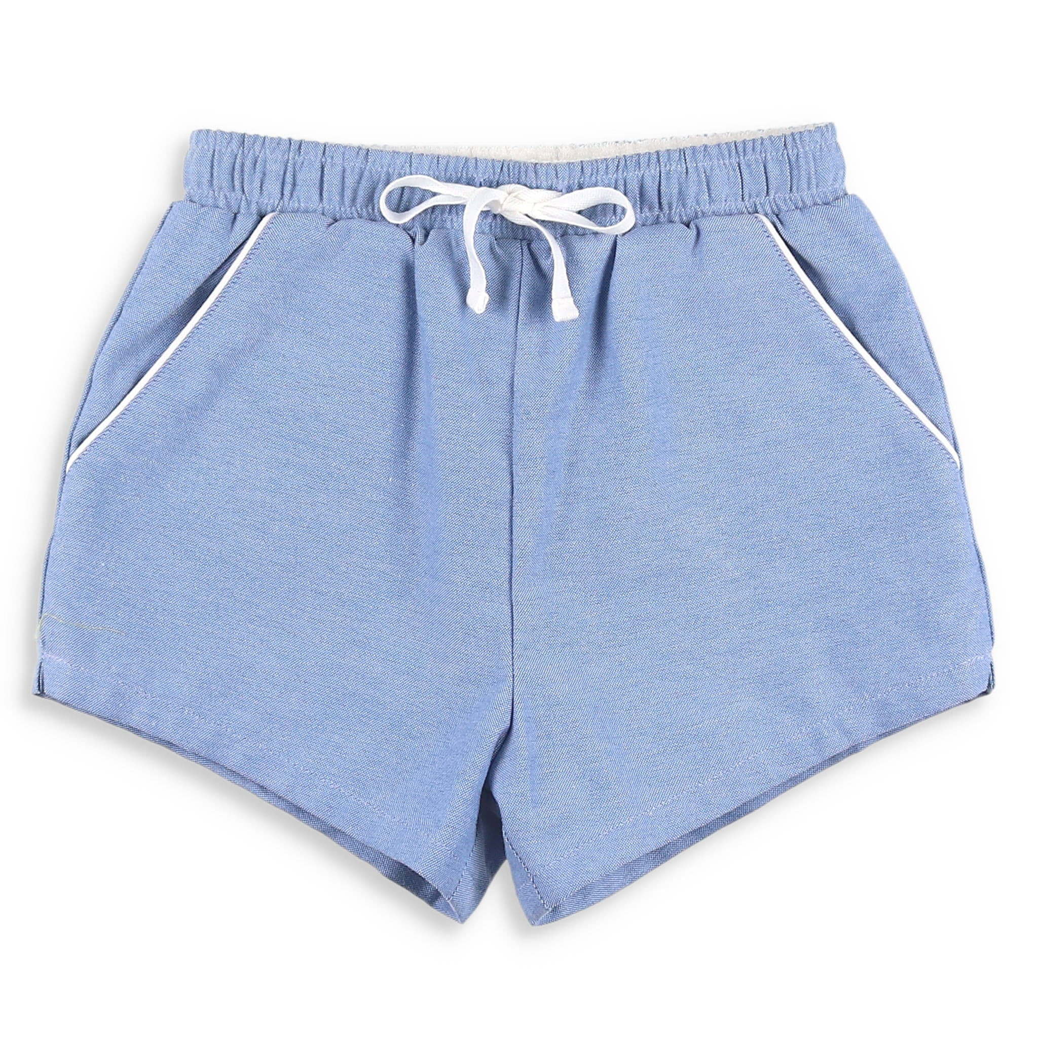 Boys Shrimp Shorts - Blue Oxford - Shrimp and Grits Kids | Shrimp and Grits Kids