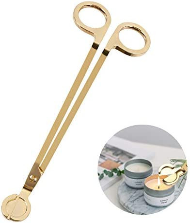 Harapu Candle Wick Trimmer, Polished Stainless Steel Wick Clipper Cutter, Reaches Deep Into Candl... | Amazon (US)