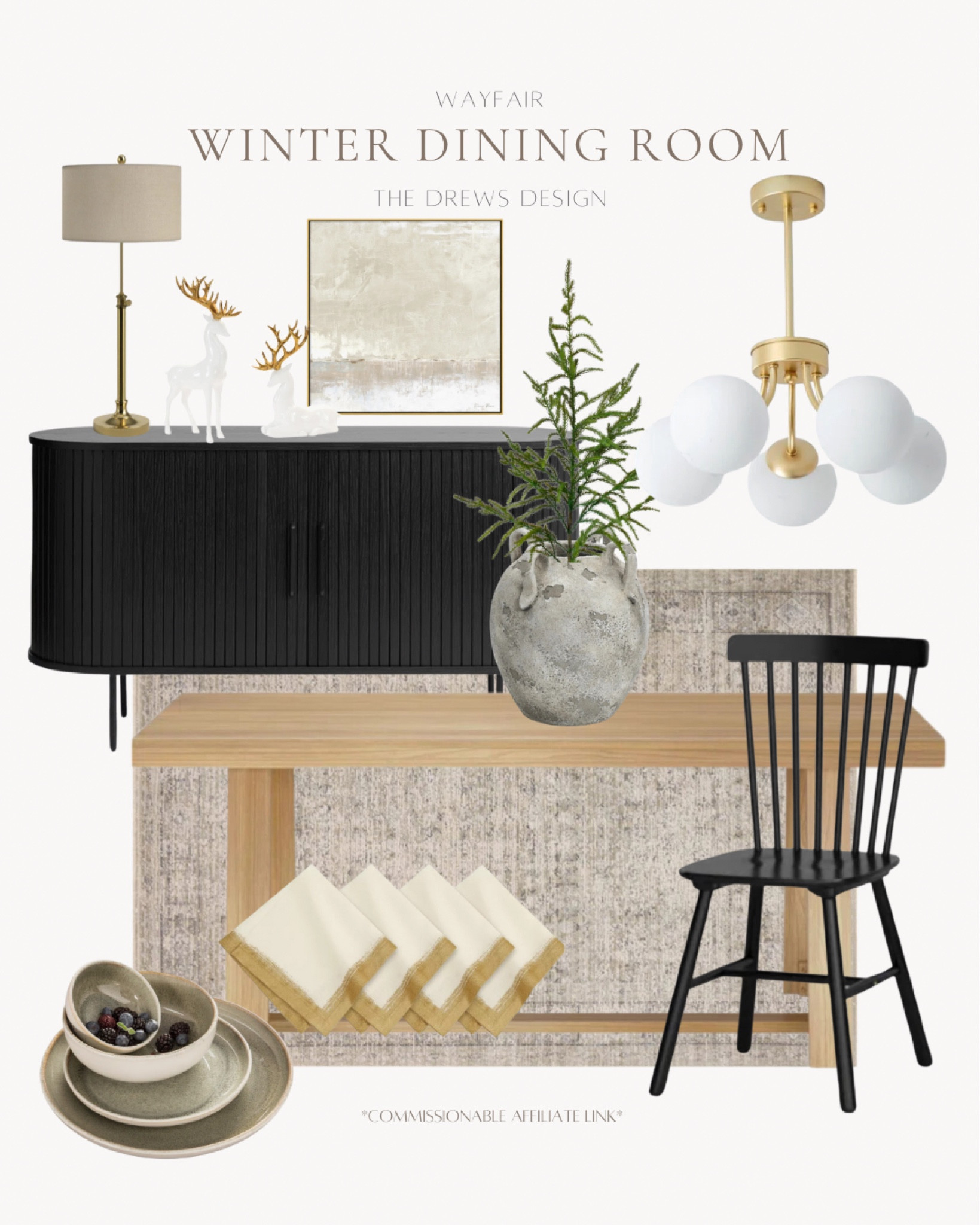 Neutral dining room style that will last all winter long!

Home decor, dining room decor, dining table, dining chair, dining room rug, buffet table, entryway table, table lamp, chandelier

#LTKCyberWeek #LTKSaleAlert #LTKHome