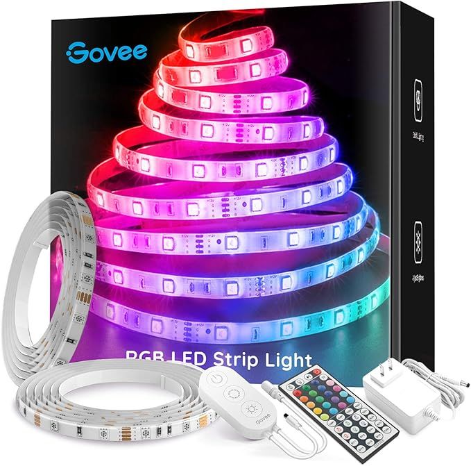 Govee LED Strip Lights 32.8ft Waterproof Color Changing Light Strips with Remote, Bright 5050 and... | Amazon (US)