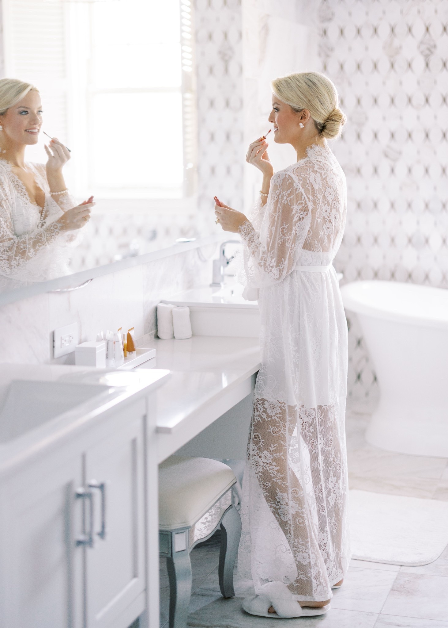 Getting ready for the big day!👰🏼‍♀️

#wedding #bridal #grwm #robe 

#LTKWedding