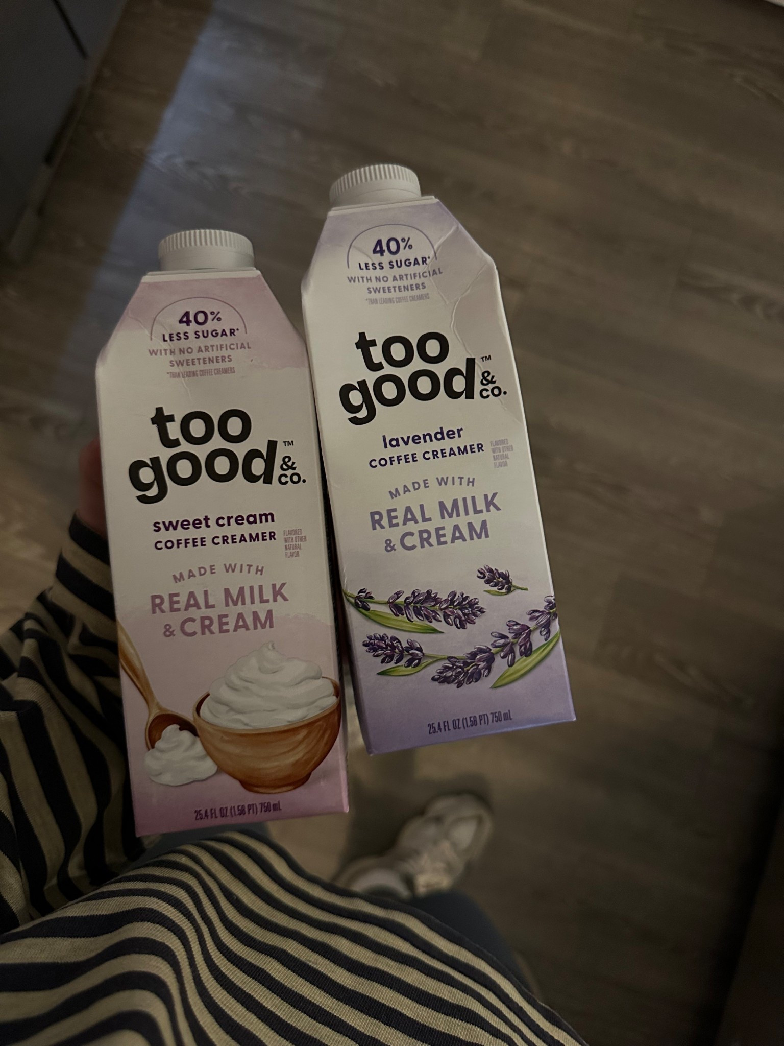 obsessing over these creamers. only like 4 ingredients, NO GUMS + delish. i grabbed the lavender for my matchas ☁️

#LTKmorningroutine #LTKfoodie #LTKmomlife